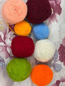 Wool Yarn Balls