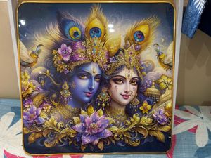 Beautiful Radha Krishna Photo Frame - New
