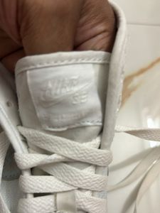 Nike White Canvas Shoes
