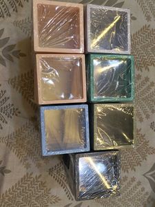 Set of Square Decorative Boxes