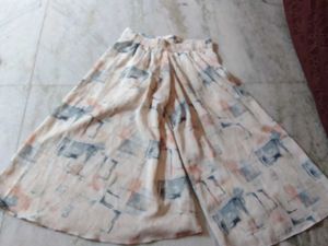 Abstract Print Button-Up Shirt
