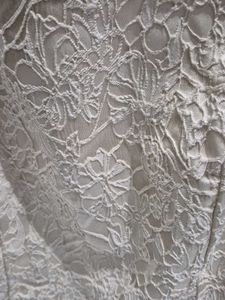 Elegant Lace Sleeveless Dress (length 32 inches)