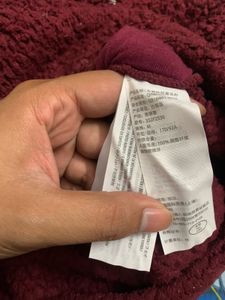 Hollister Cozy Borg Fleece Quarter Zip Pullover