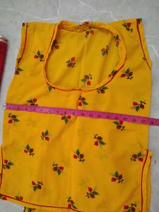 yellow rajasthani suit