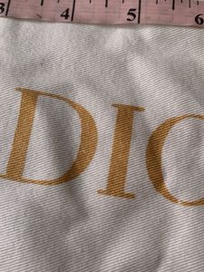 Authentic Dior Dust Bag Pouch