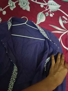 Purple Beaded Cardigan