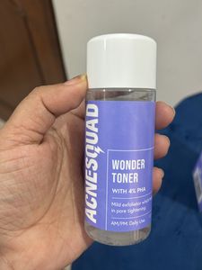 Acne Squad Toner &amp; Sanafe Combo