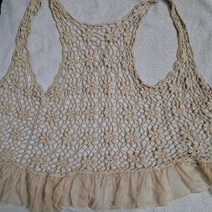 Boho Crochet Shrug