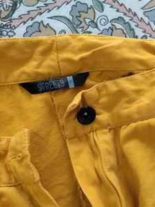 Trendy Mustard Cargo Pants