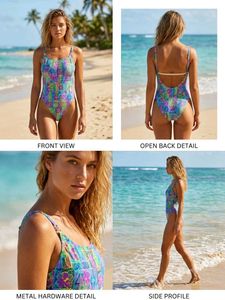Vibrant One-Piece Swimsuit
