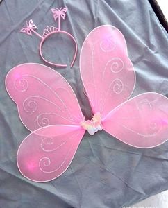 Baby Girl Skirts And Butterfly Wings Combo