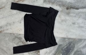 Black Long Sleeve Top