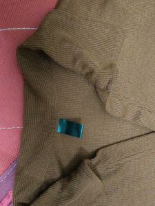 Comfortable Brown Crop Top
