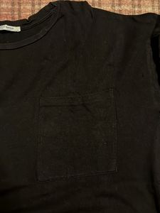 Zara Basic Black Tee