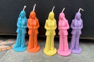 1 Fashionable Suit Candles