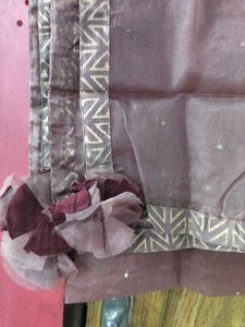 Bunaai Maroon Premium Cotton Suit Set