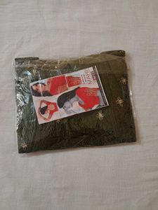 Designer Olive Green Saree