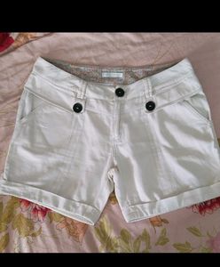 White Shorts