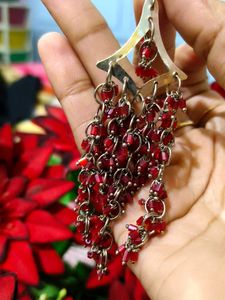 Stunning Beaded Dangle Earrings
