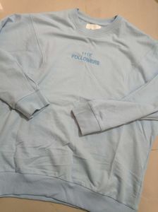 Light Blue "111K FOLLOWERS" Sweatshirt
