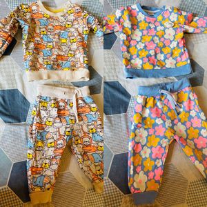Branded combo of 2 Cute clothing set fits to 6-12m