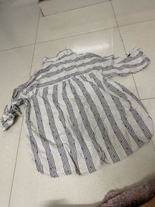 Striped Button-Down Shirt