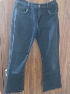 Flared Dark Wash Jeans