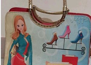 Unique Cartoon Print Handbag