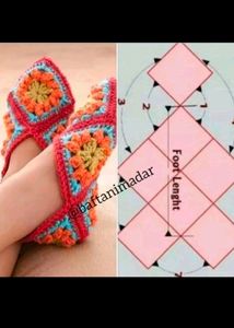 Handmade Crochet Slippers