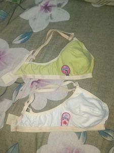 Comfortable Cotton Bra Set of 2