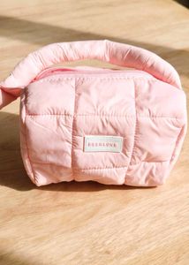 🆕Cute Pink Puffy pouch
