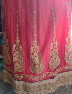 Exquisite Pink Embroidered Lehenga