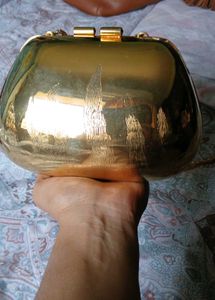 Solid Gold Evening Bag