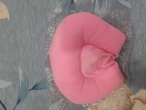 Baby Head Pillow and wrapper