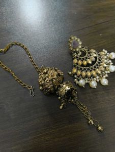 Maang Tikka and bridal decor jwel