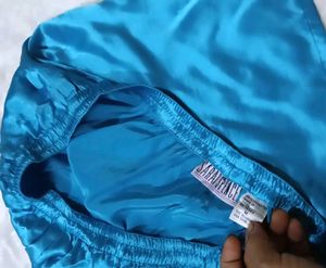 Satin Blue panty