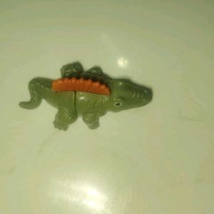 Vintage Alligator Toy Set Of 2