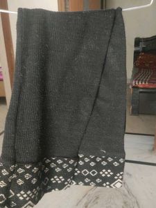 Stylish Black &amp; White Printed Kurta