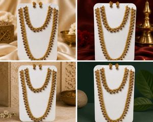 Elegant Indian Necklace and Earring Set
