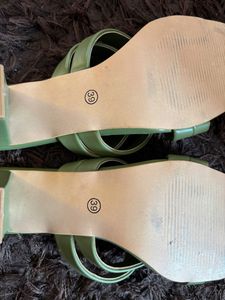 Olive Green Heels