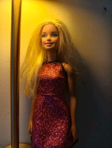 Barbie Doll with Sparkly Dress 2015