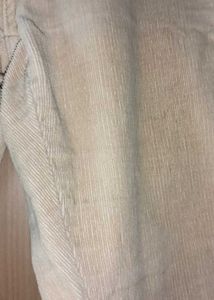 Cream Corduroy Pants 👖