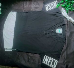Stylish Men's Black T-Shirt