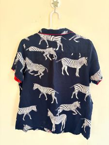 Cute Zebra Print Pajama Set