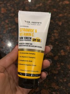 Dr. Sheth's Ceramide &amp; Vitamin C Sunscreen