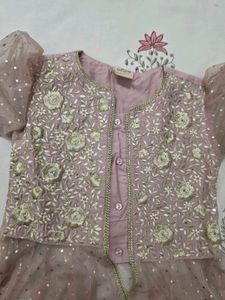 Pretty ethnic  dress for diwali