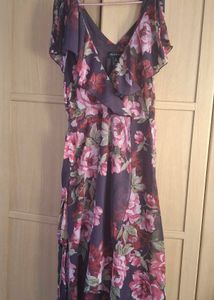 Stella &amp; Julie Floral Midi Dress – Size 12 – Unuse