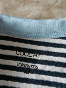 Striped Crew Neck T-Shirt