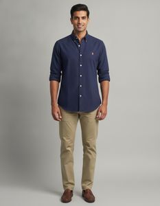 Polo Ralph Lauren Navy Button-Down Shirt