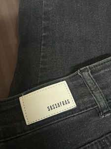 Black Cargo Jeans